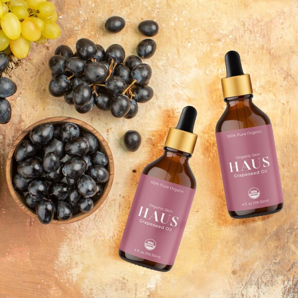 Organic Grapeseed Carrier Oil - 4oz - Picture 3 of 5